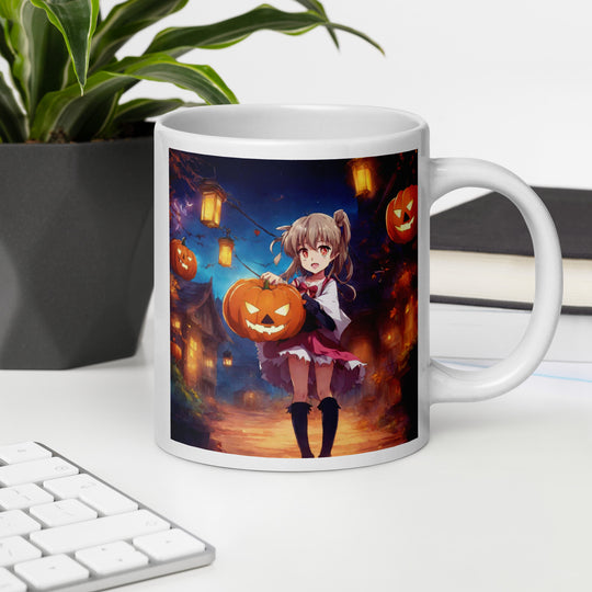 White glossy mug - WhatUWant2Buy