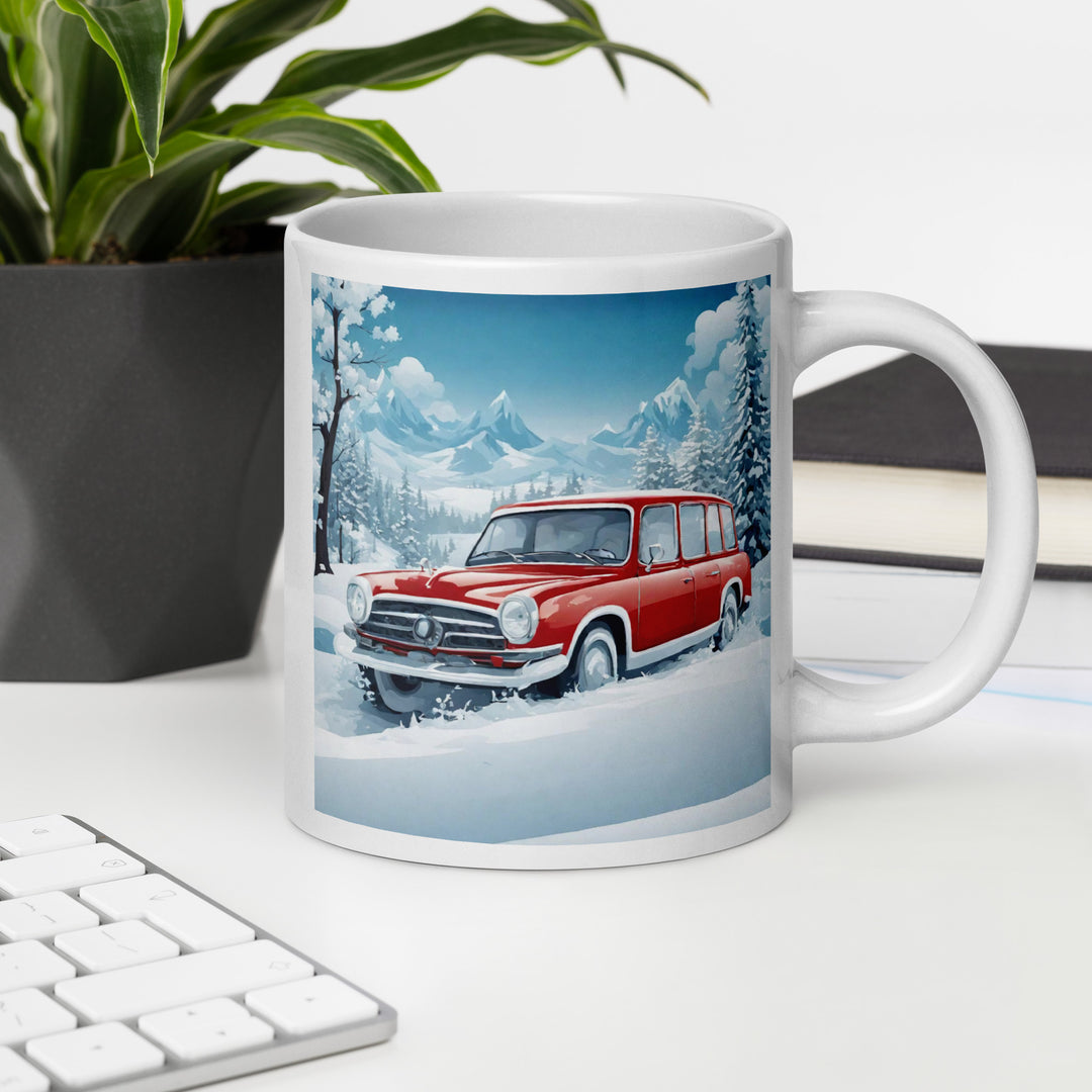 White glossy mug - WhatUWant2Buy
