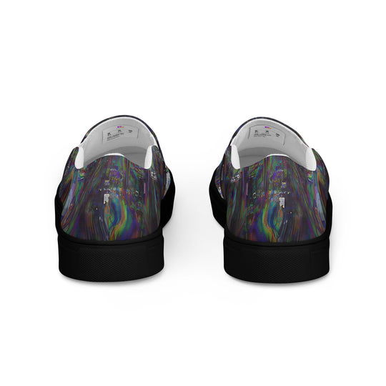 Glitchwear Women's Slip-On Canvas Shoes 16, view 7