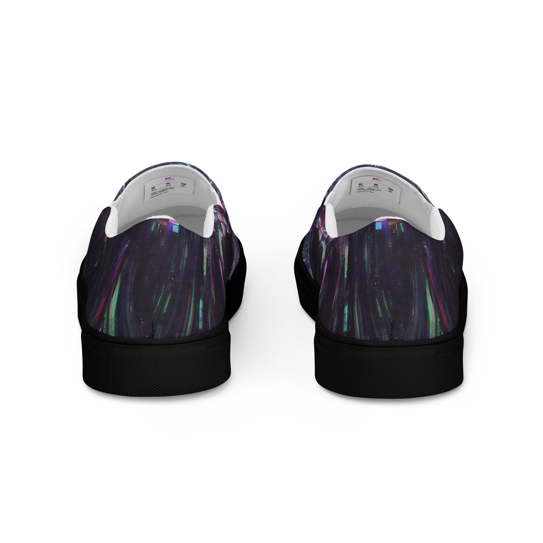 Glitchwear Women's Slip-On Canvas Shoes 26, view 7