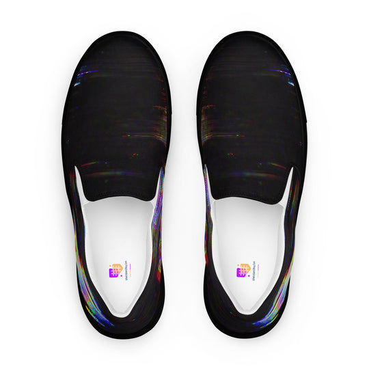 Glitchwear Women's Slip-On Canvas Shoes 38, main view