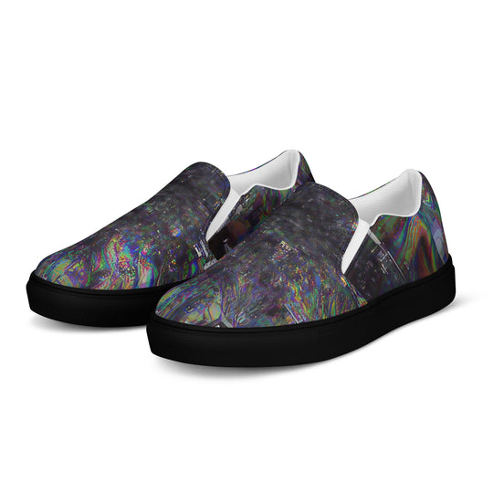 Glitchwear Women's Slip-On Canvas Shoes 16, view 3