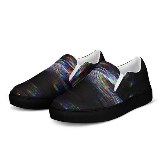 Glitchwear Women's Slip-On Canvas Shoes 44, view 3