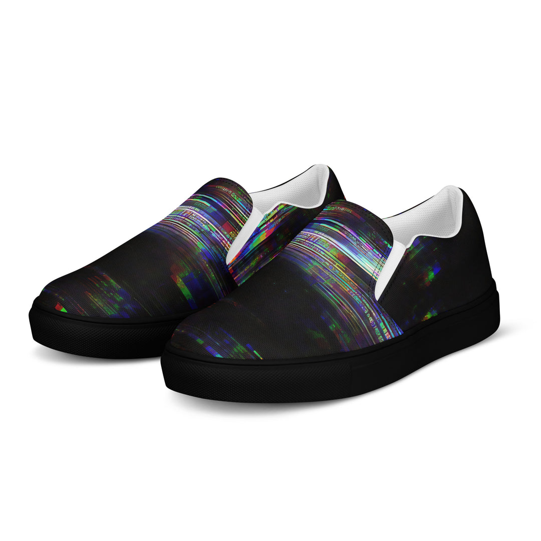 Glitchwear Women's Slip-On Canvas Shoes 44, view 3