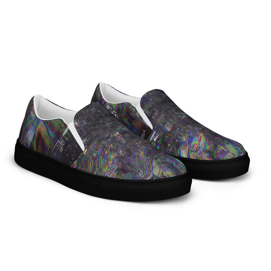 Glitchwear Women's Slip-On Canvas Shoes 16, view 5