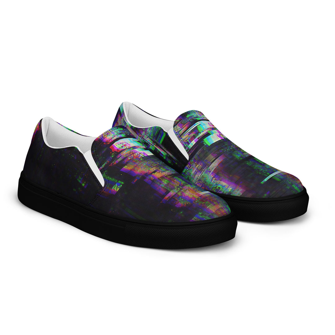 Glitchwear Women's Slip-On Canvas Shoes 35, view 5