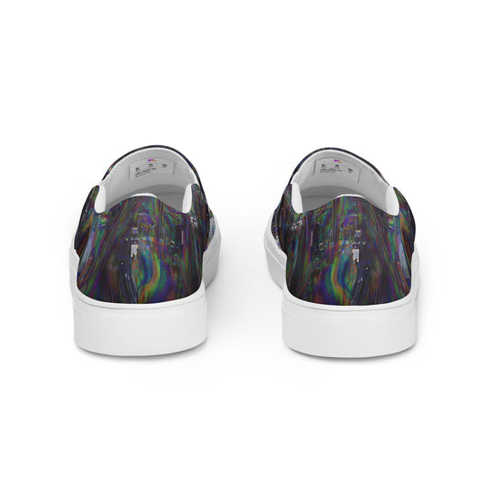 Glitchwear Women's Slip-On Canvas Shoes 16, view 8