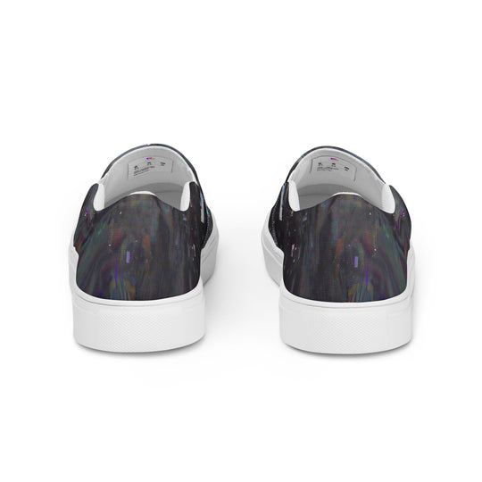 Glitchwear Women's Slip-On Canvas Shoes 19, view 8