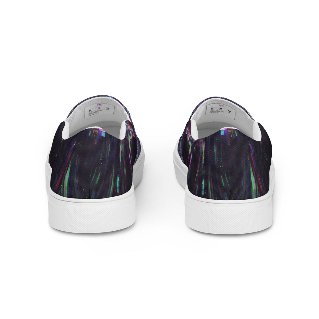 Glitchwear Women's Slip-On Canvas Shoes 26, view 8
