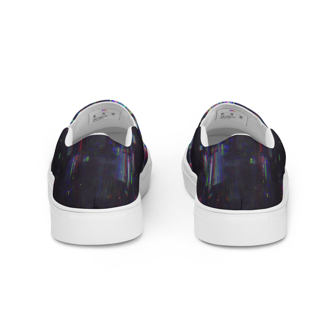 Glitchwear Women's Slip-On Canvas Shoes 32, view 8
