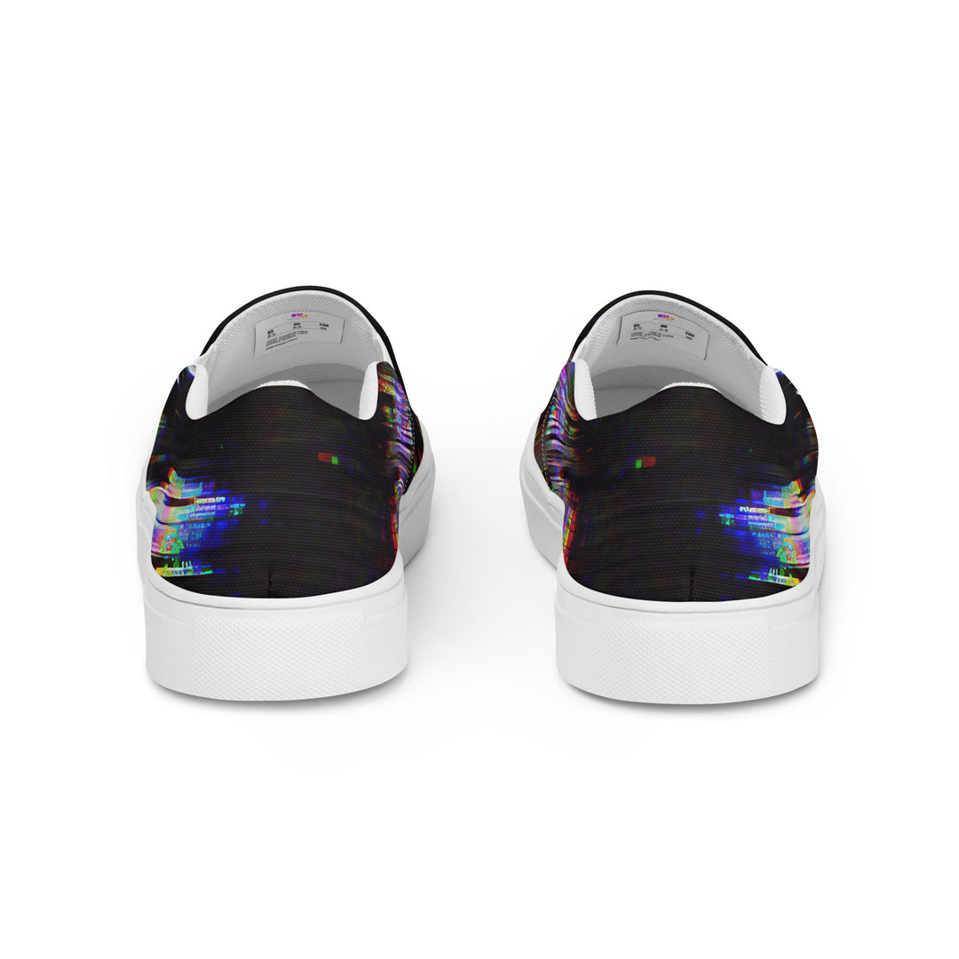 Glitchwear Women's Slip-On Canvas Shoes 38, view 8