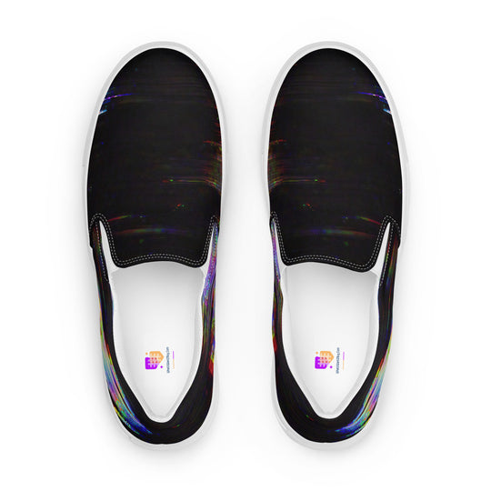 Glitchwear Women's Slip-On Canvas Shoes 38, view 2