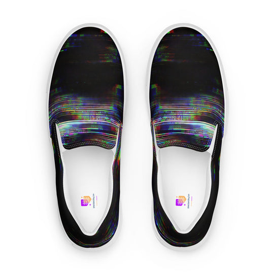Glitchwear Women's Slip-On Canvas Shoes 44, view 2