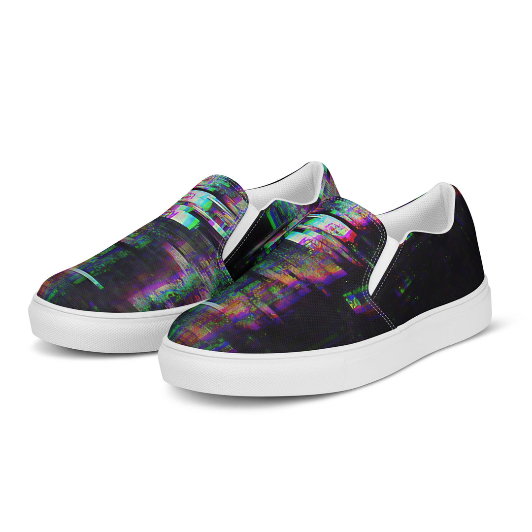 Glitchwear Women's Slip-On Canvas Shoes 35, view 4