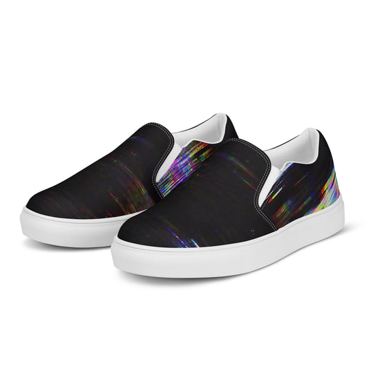 Glitchwear Women's Slip-On Canvas Shoes 38, view 4