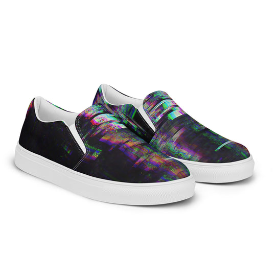 Glitchwear Women's Slip-On Canvas Shoes 35, view 6