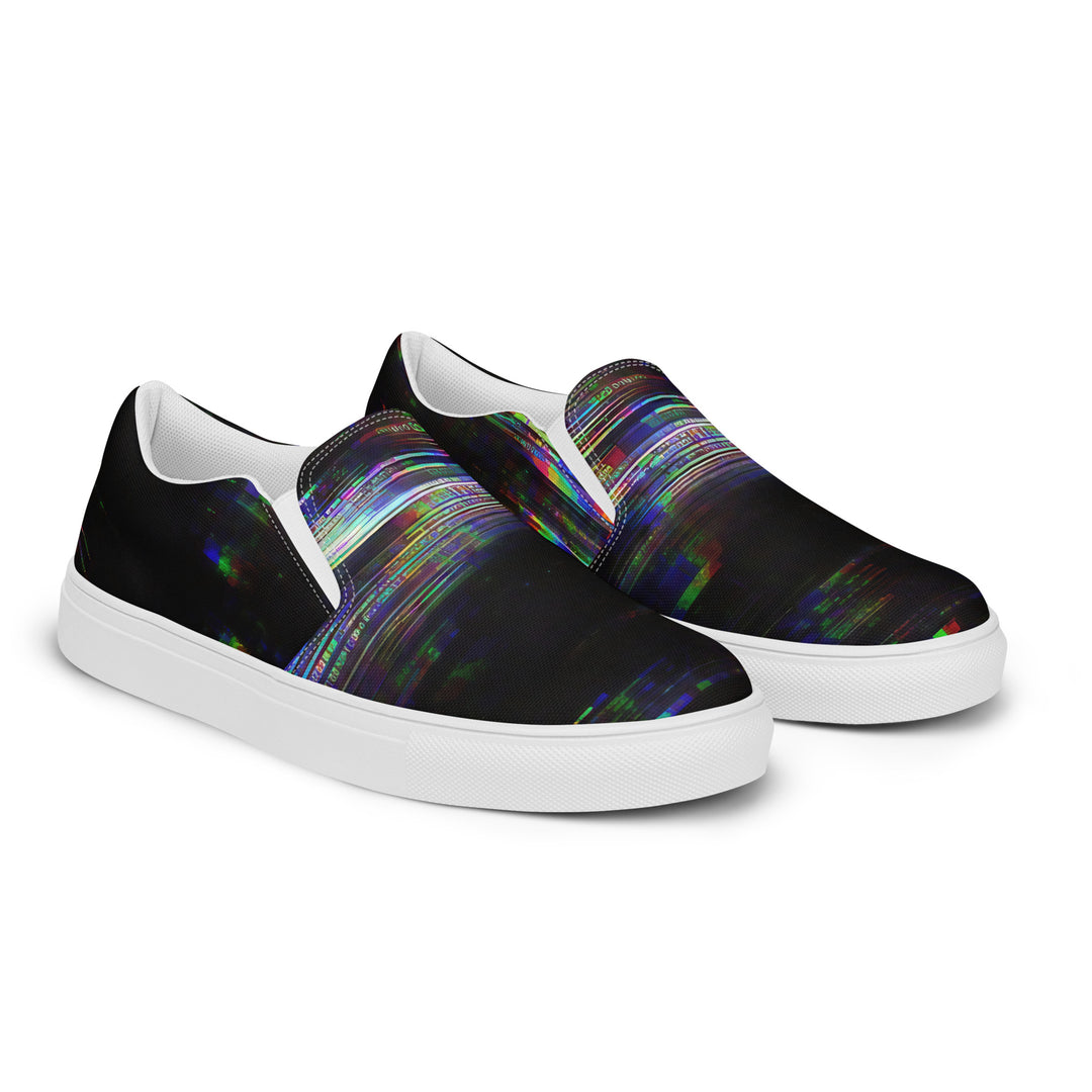 Glitchwear Women's Slip-On Canvas Shoes 44, view 6
