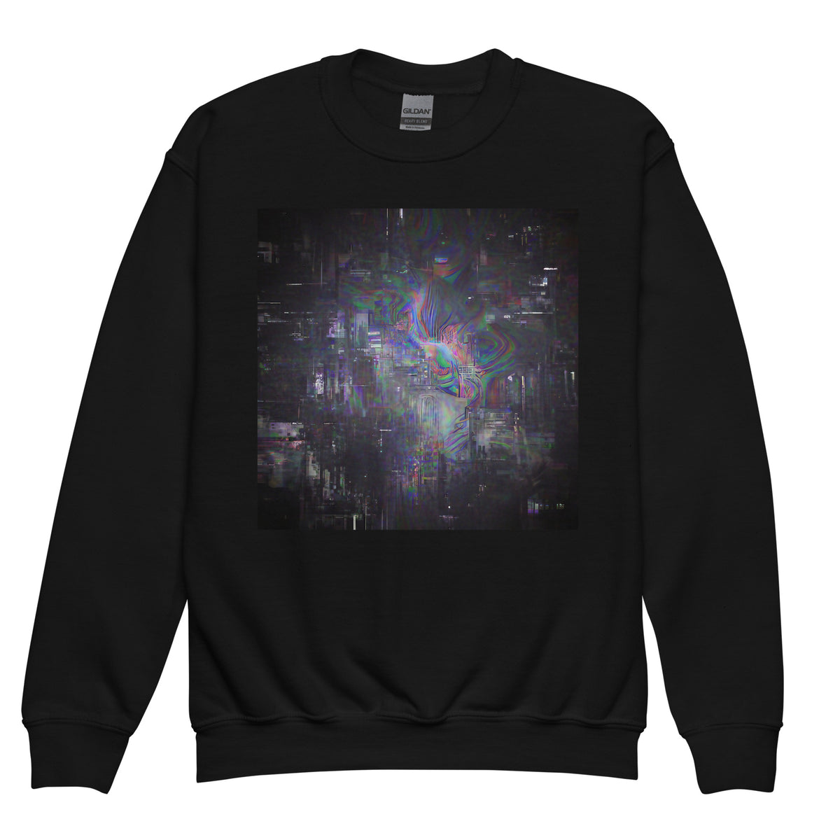 Glitchwear Teen Crewneck Sweatshirt | Everyday AI-Designed 252